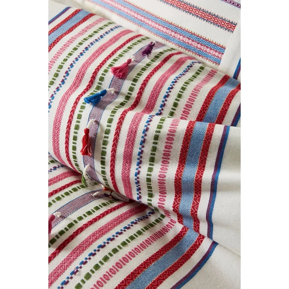 Anthropologie woven vibrant